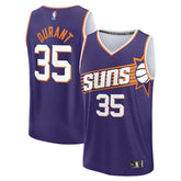 NBA Kevin Durant Phoenix Suns Fast Break Replica Jersey - Icon Edition - Purple