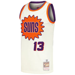 NBA Steve Nash Phoenix Suns Chainstitch Swingman Jersey - Cream