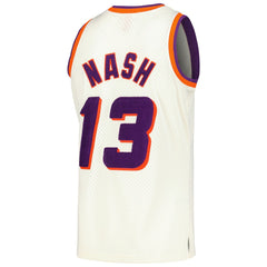 NBA Steve Nash Phoenix Suns Chainstitch Swingman Jersey - Cream