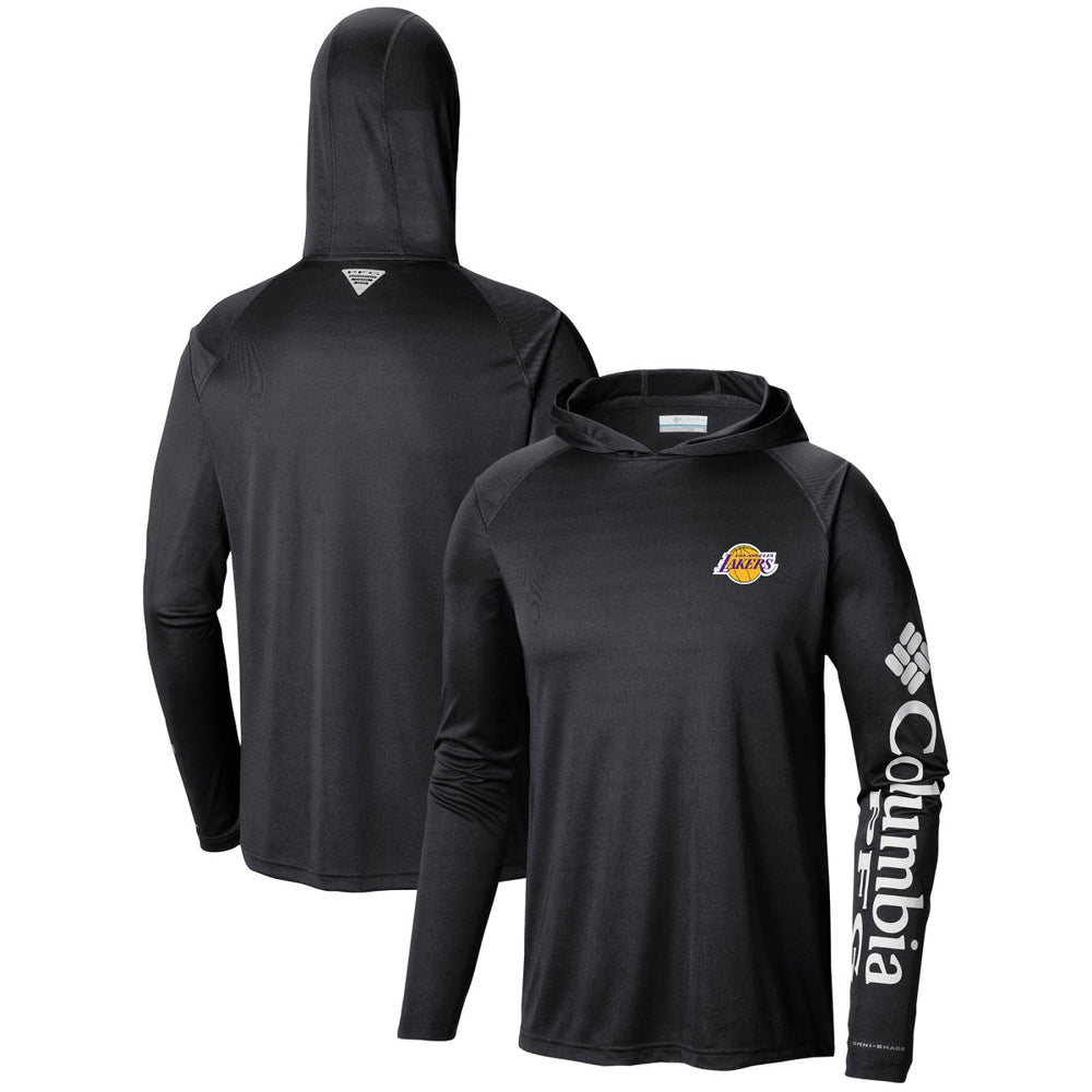 Los Angeles Lakers Terminal Tackle Long Sleeve Hoodie T-Shirt Black