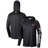 Portland Trail Blazers Terminal Tackle Long Sleeve Hoodie T-Shirt Black