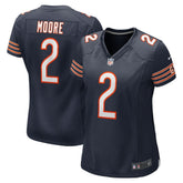 NFL D.J. Moore Chicago Bears Women's Player Jersey - Navy