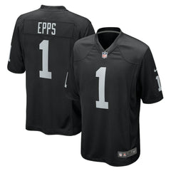 NFL Marcus Epps Las Vegas Raiders Game Player Jersey - Black