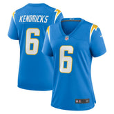 NFL Eric Kendricks Los Angeles Chargers Women's Game Player Jersey - Powder Blue