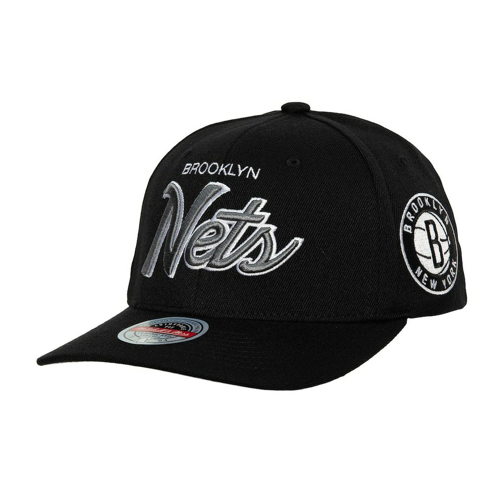 Brooklyn Nets MVP Team Script 2.0 Stretch-Snapback Hat Black