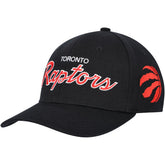 Toronto Raptors MVP Team Script 2.0 Stretch Snapback Hat Black