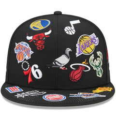 NBA x Staple 59FIFTY Fitted Hat Black