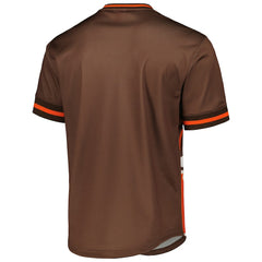 Cleveland Browns Jumbotron 3.0 Mesh V-Neck T-Shirt Orange