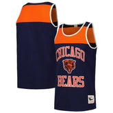 Chicago Bears Heritage Colorblock Tank Top Navy/Orange