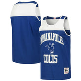 Indianapolis Colts Heritage Colorblock Tank Top Royal/White