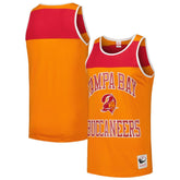 Tampa Bay Buccaneers Gridiron Classics Heritage Colorblock Tank Top Orange/Red