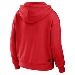 St. Louis Cardinals WEAR by Erin Andrews Women's Color Block Full-Zip Hoodie - Red/White Hoodies