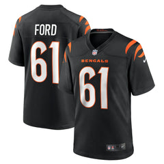 Cody Ford Cincinnati Bengals Game Jersey Black