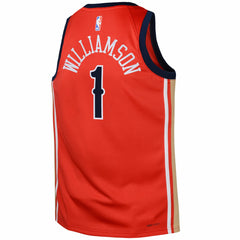 NBA Zion Williamson New Orleans Pelicans Jordan Brand Swingman Jersey Statement - Red shop