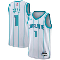 NBA LaMelo Ball Charlotte Hornets Youth Swingman Jersey - Association Edition - White