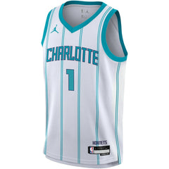 NBA LaMelo Ball Charlotte Hornets Youth Swingman Jersey - Association Edition - White