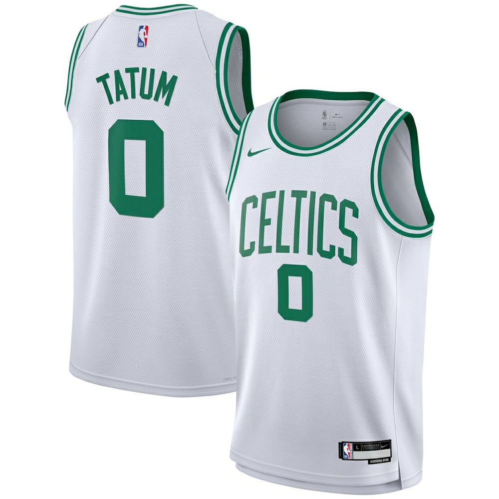 Jayson Tatum Boston Celtics Youth Swingman Jersey Association Edition White