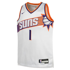 NBA Devin Booker Phoenix Suns Youth Swingman Jersey - Association Edition - White