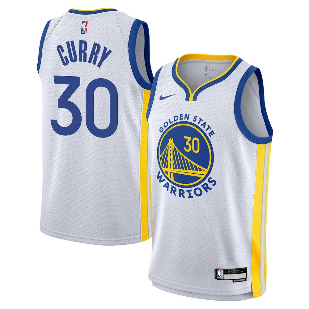 NBA Stephen Curry Golden State Warriors Youth Swingman Jersey sale - Association Editi- White