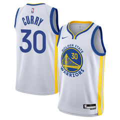 NBA Stephen Curry Golden State Warriors Youth Swingman Jersey sale - Association Editi- White