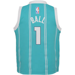 NBA LaMelo Ball Charlotte Hornets Jordan Brand Preschool Swingman Player Jersey - Icon Edition - Teal outlet