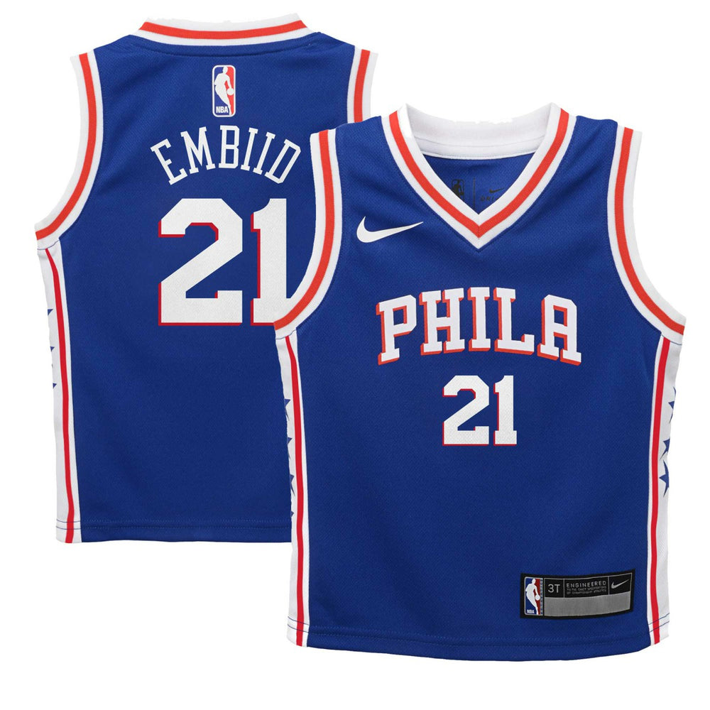 NBA Joel Embiid Philadelphia 76ers Preschool Swingman Player Jersey - Icon Edition - Royal
