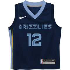 NBA Ja Morant Memphis Grizzlies Preschool Swingman Player Jersey - Icon Edition - Navy