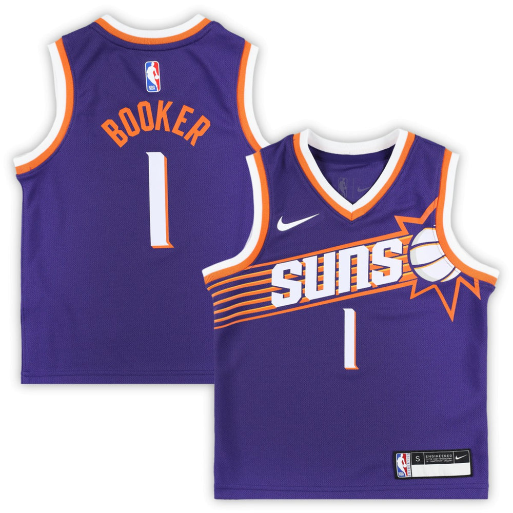NBA Devin Booker Phoenix Suns Preschool Swingman Player Jersey - Icon Edition - Purple