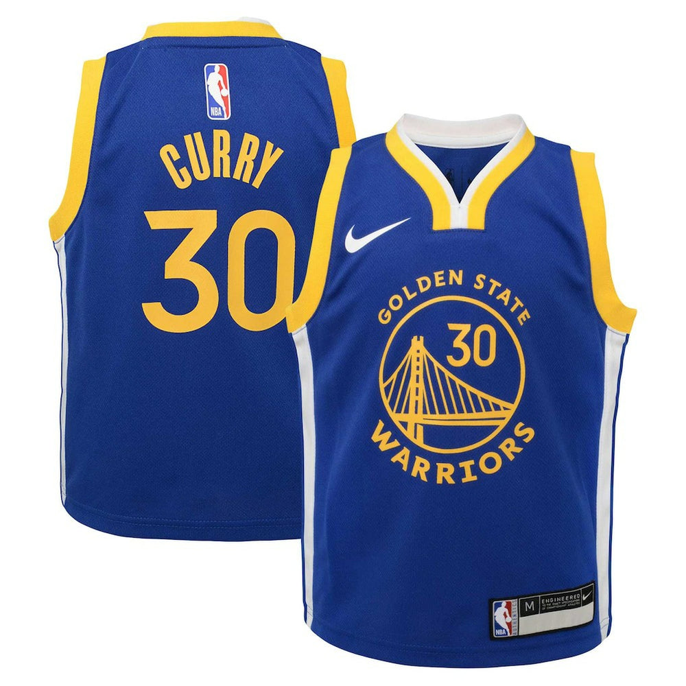 NBA Stephen Curry Golden State Warriors Preschool Dri-FIT Swingman Player Jersey sale - Icon Editi- Royal