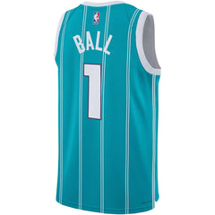 NBA LaMelo Ball Charlotte Hornets Youth Swingman Jersey - Icon Edition - Teal