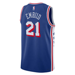 NBA Joel Embiid Philadelphia 76ers Youth Swingman Jersey - Icon Edition - Royal