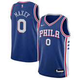 Tyrese Maxey Philadelphia 76ers Youth Swingman Jersey Icon Edition Royal