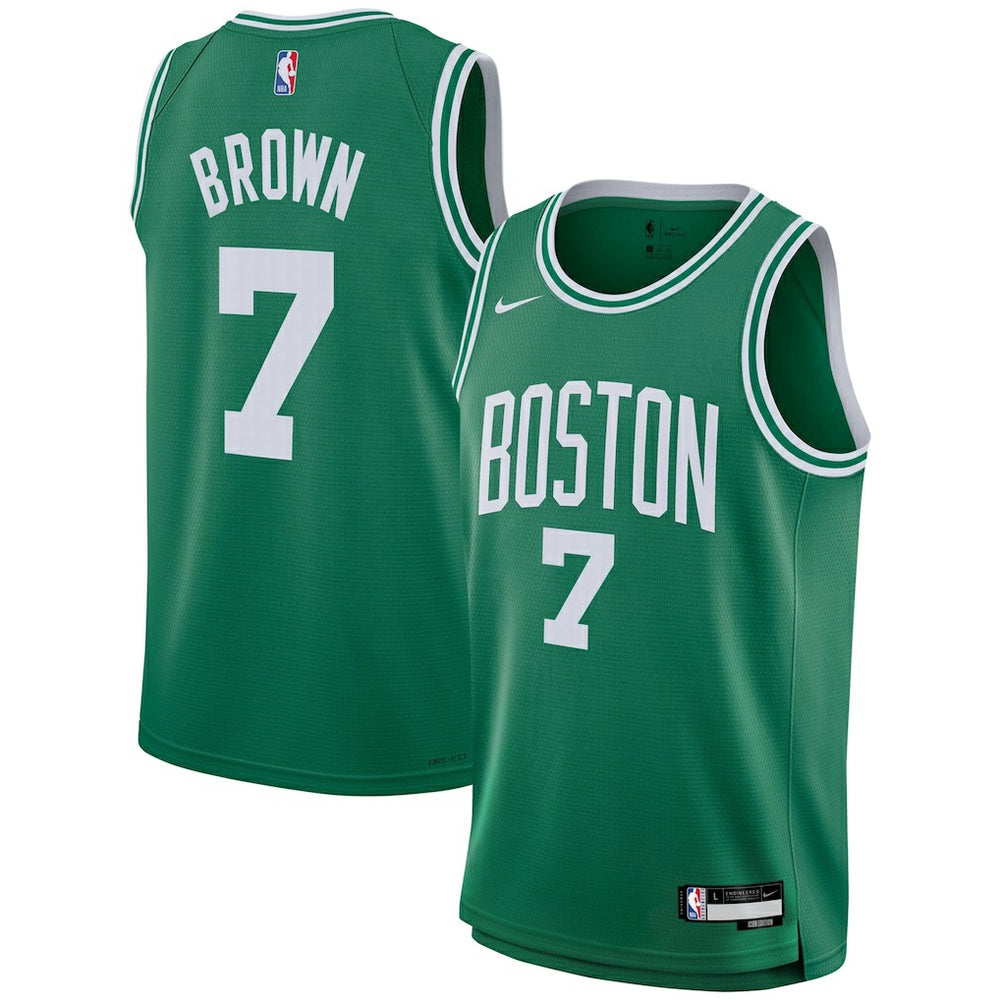 NBA Jaylen Brown Boston Celtics Youth Swingman Jersey - Icon Edition - Kelly Green