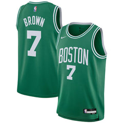NBA Jaylen Brown Boston Celtics Youth Swingman Jersey - Icon Edition - Kelly Green