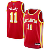 Trae Young Atlanta Hawks Youth Swingman Jersey Icon Edition Red