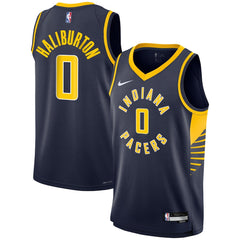 NBA Tyrese Haliburton Indiana Pacers Youth Swingman Jersey - Icon Edition - Navy