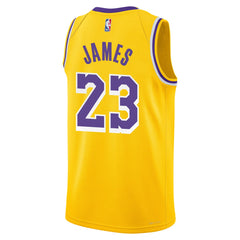 NBA LeBron James Los Angeles Lakers Youth Swingman Jersey - Icon Edition - Gold
