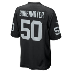NFL Jacob Bobenmoyer Las Vegas Raiders Game Player Jersey - Black