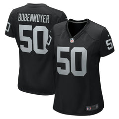 NFL Jacob Bobenmoyer Las Vegas Raiders Women's Game Player Jersey - Black