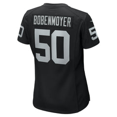 NFL Jacob Bobenmoyer Las Vegas Raiders Women's Game Player Jersey - Black