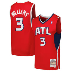 NBA Lou Williams Atlanta Hawks 2013/14 Hardwood Classics Swingman Jersey - Red