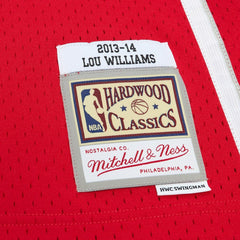 NBA Lou Williams Atlanta Hawks 2013/14 Hardwood Classics Swingman Jersey - Red