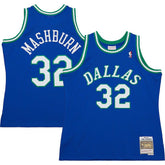 NBA Jamal Mashburn Dallas Mavericks 1993/94 Hardwood Classics Swingman Jersey sale - Blue