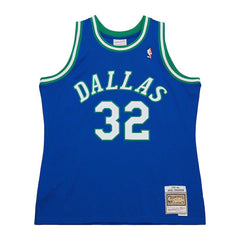 NBA Jamal Mashburn Dallas Mavericks 1993/94 Hardwood Classics Swingman Jersey sale - Blue