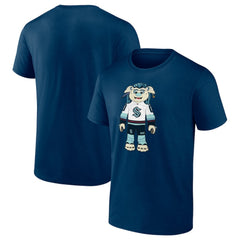NHL Seattle Kraken Mascot Buoy T-Shirt - Deep Sea Blue