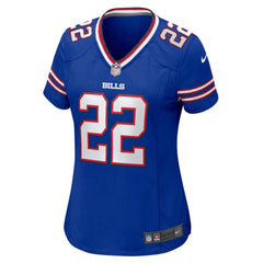 NFL Damien Harris Buffalo Bills Women's Game Player Jersey - Royal