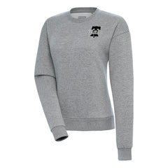 Philadelphia Phillies Antigua Women's Brushed Metallic Victory Pullover Sweatshirt - Heather Gray Pullover