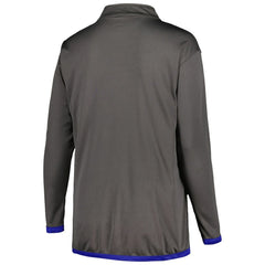 Los Angeles Dodgers Profile Women's Plus Size Quarter-Zip Jacket - Charcoal Jackets
