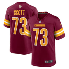 NFL Trent Scott Washington Commanders Game Jersey - Burgundy