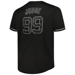 MLB Aaron Judge New York Yankees Big & Tall Pop Fashion Jersey - Black